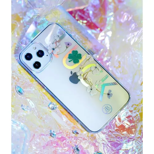 iPhone 12 Pro MAX Kingxbar Lucky Series tok Swarovski kristállyal Luc-6959003589927 5 kép