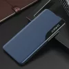 Eco Leather View Case intelligens fliptok Huawei P40 Lite E kék-9111201913899 2 kép