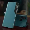 Eco Leather View Case intelligens fliptok Huawei P40 Lite E kék-9111201913899 6 kép