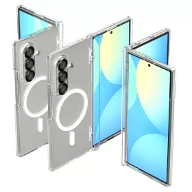 Samsung Galaxy Z Fold 7 Átlátszó/fehér Spigen Ultra Hybrid Pro Ma-8800283303810 2 kép
