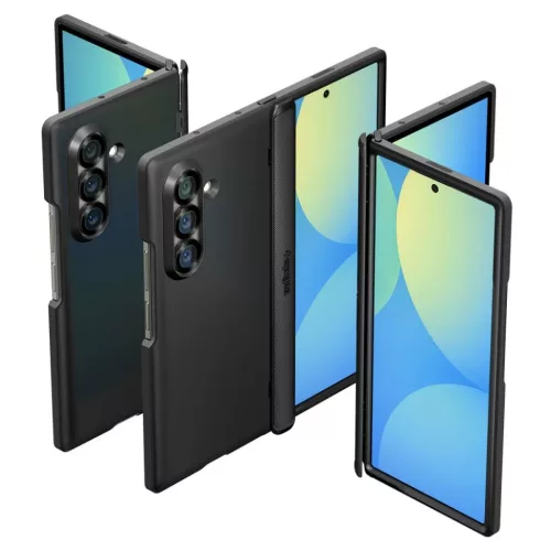  Samsung Galaxy Z Fold 7 Fekete Spigen Slim Armor Pro Mag Magsafe tok-8800283303865 3 kép