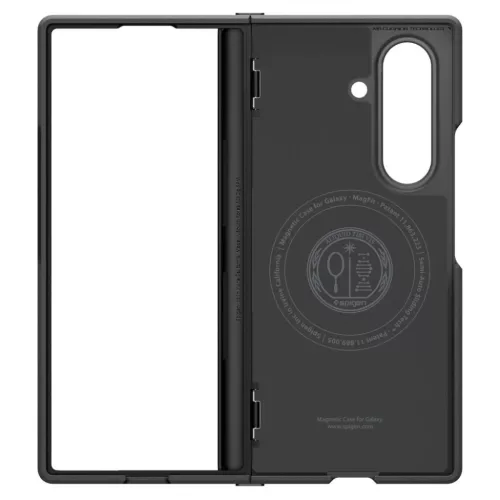  Samsung Galaxy Z Fold 7 Fekete Spigen Slim Armor Pro Mag Magsafe tok-8800283303865 10 kép