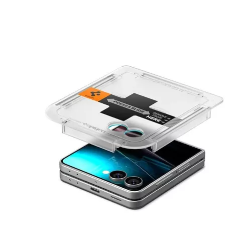  Galaxy Z Flip 7 Clear Spigen Glas.tr ez Fit Hd üvegfólia-8800283304206 9 kép