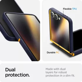  Samsung Galaxy Z Flip 7 KÉK ÁFONYA TENGERI Spigen Nano Pop Mag Mags-8800283303988 2 kép
