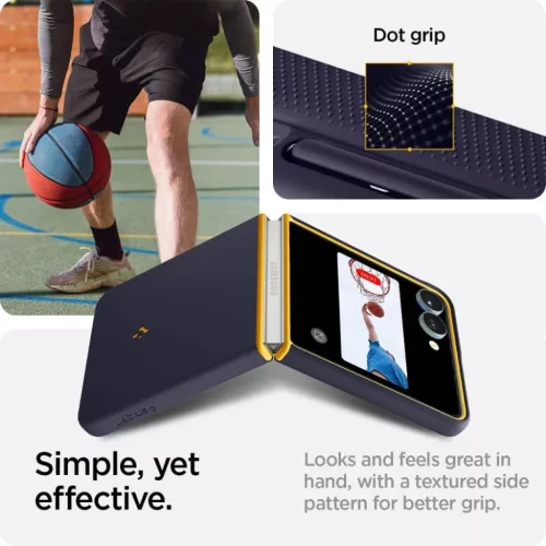  Samsung Galaxy Z Flip 7 KÉK ÁFONYA TENGERI Spigen Nano Pop Mag Mags-8800283303988 4 kép