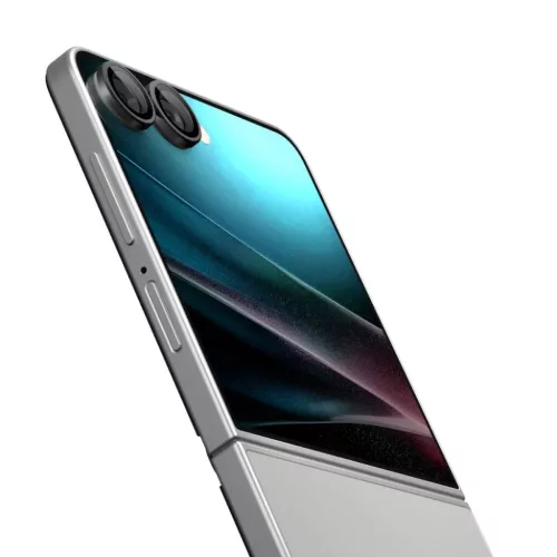  Samsung Galaxy Z Flip 7 fekete üvegfólia Spigen Optik Pro Hd Glas.t-8800283304213 3 kép