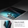  Samsung Galaxy Z Flip 7 fekete üvegfólia Spigen Optik Pro Hd Glas.t-8800283304213 10 kép