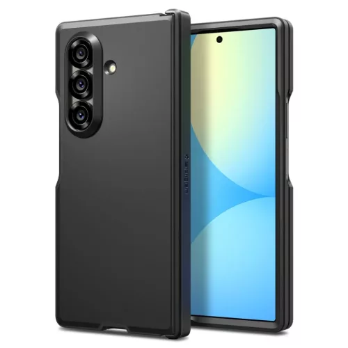  Samsung Galaxy Z Fold 7 Fekete Spigen Tough Armor Pro Mag Magsafe tok-8800283303841 2 kép