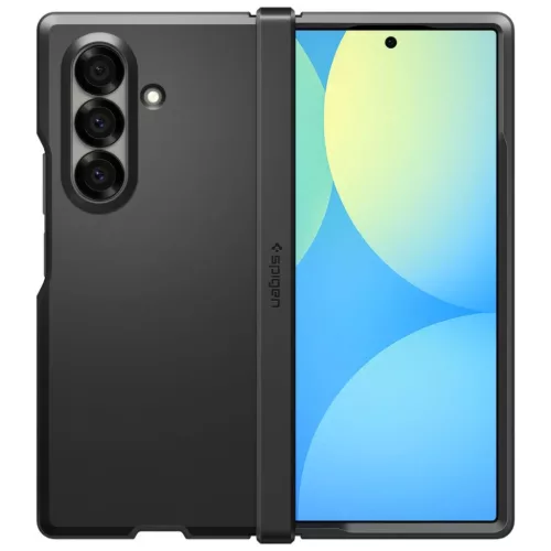  Samsung Galaxy Z Fold 7 Fekete Spigen Tough Armor Pro Mag Magsafe tok-8800283303841 3 kép