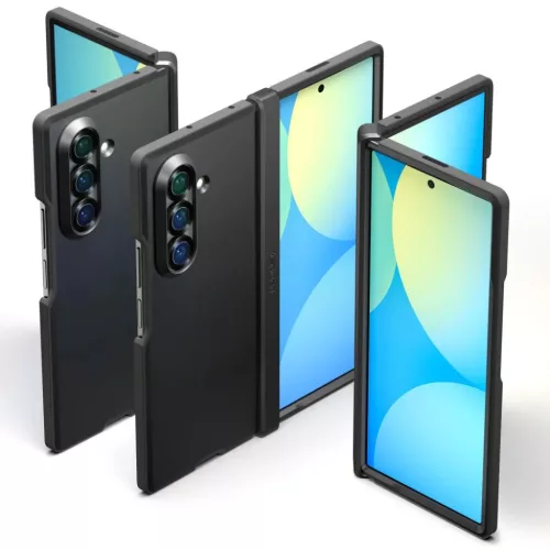  Samsung Galaxy Z Fold 7 Fekete Spigen Tough Armor Pro Mag Magsafe tok-8800283303841 7 kép