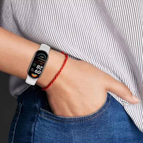 Tech-protect Iconband Pure Xiaomi Smart Band 8 / 9 / 10 / NFC Babapink-5906302331031 4 kép