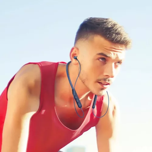 HOCO vezeték nélküli fülhallgató bluetooth ES64 sötétkék-6931474784483 4 kép