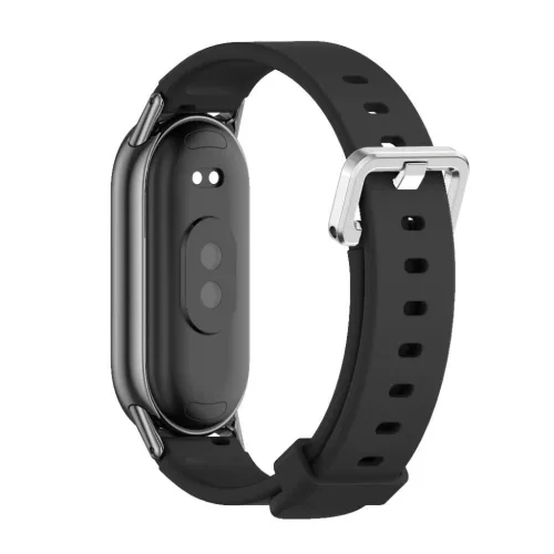 Tech-protect Iconband Classic Xiaomi Smart Band 8 / 9 / 10 / Nfc Feket-5906302331376 2 kép