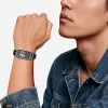 Tech-protect Iconband Classic Xiaomi Smart Band 8 / 9 / 10 / Nfc Feket-5906302331376 8 kép