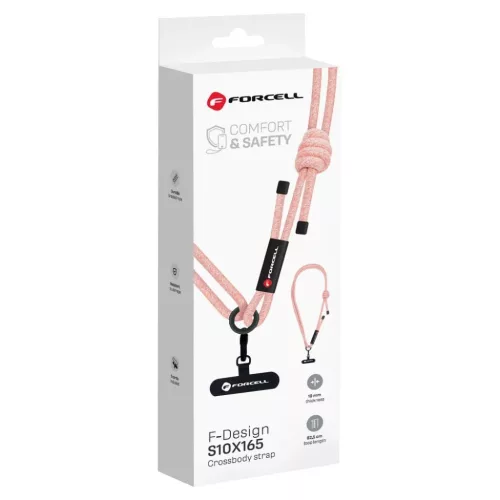 FORCELL F-DESIGN S10X165 állítható hosszúságú (max 82,5cm a hurk-5903396399039 5 kép