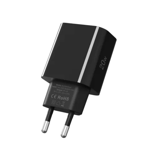 Tech-protect Nc20w 1-port Hálózati Töltő Pd 20w Fekete-5906302319039 3 kép