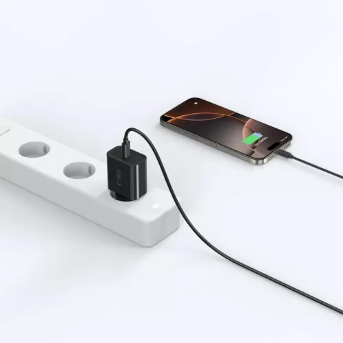 Tech-protect Nc20w 1-port Hálózati Töltő Pd 20w Fekete-5906302319039 6 kép
