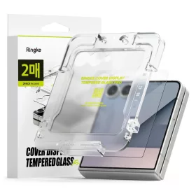    Samsung Galaxy Z Flip 7 Átlátszó kijelzővédő fólia Ringke Cover Display Pro 2-pack