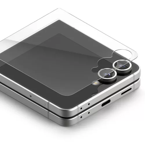  Samsung Galaxy Z Flip 7 Átlátszó kijelzővédő fólia Ringke Cove-8800293855903 2 kép