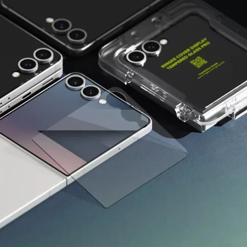 Samsung Galaxy Z Flip 7 Átlátszó kijelzővédő fólia Ringke Cove-8800293855903 4 kép