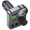 HOCO autós transmitter FM bluetooth 2 x USB A + Type C PD QC3.0 48W E-6942007646956 5 kép