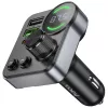 HOCO autós transmitter FM bluetooth 2 x USB A + Type C PD QC3.0 48W E-6942007646956 6 kép