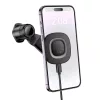 Hoco 15W autós telefontartó indukciós légkiömlő HW30 fekete-6942007646925 2 kép