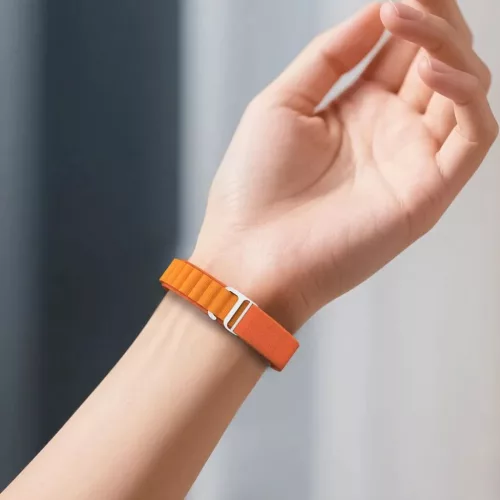 Tech-protect Nylon Pro Xiaomi Smart Band 8 / 9 / 10 / Nfc Narancs szí-5906302331420 4 kép