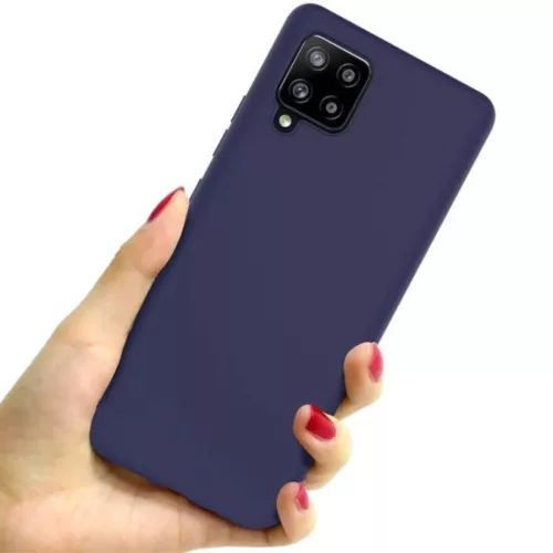 Matt TPU tok Samsung A42 5G sötétkék-5900495880710 3 kép