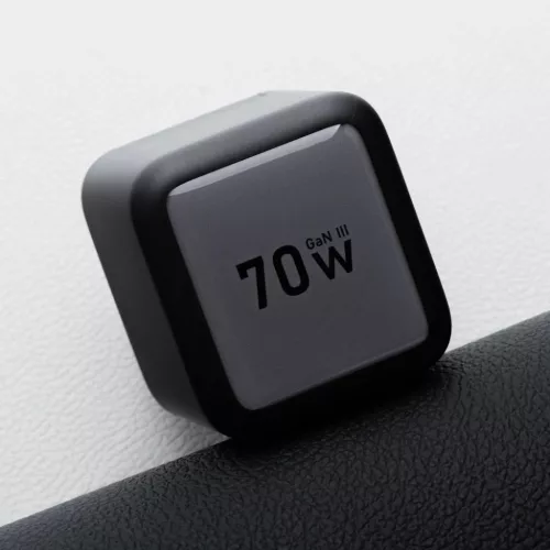 FORCELL F-ENERGY GaN III VT-R7 utazótöltő visszahúzható kábellel-5903396390838 5 kép