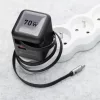 FORCELL F-ENERGY GaN III VT-R7 utazótöltő visszahúzható kábellel-5903396390838 6 kép