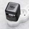 FORCELL F-ENERGY GaN III VT-R7 utazótöltő visszahúzható kábellel-5903396390838 7 kép