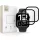 Tech-Protect Glass Flex+ 2-pack Apple Watch 10/11 (46 mm) Fekete üvegfólia