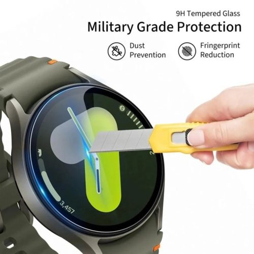 Edzett üveg Tech-Protect Glass Fit+ 2-pack Samsung Galaxy Watch 8 (44-5906302331499 2 kép