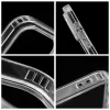  iPhone 17 Pro fekete Drop Glue Színes Gyűrűs Mag Cover tok (teljes-5903396405525 3 kép