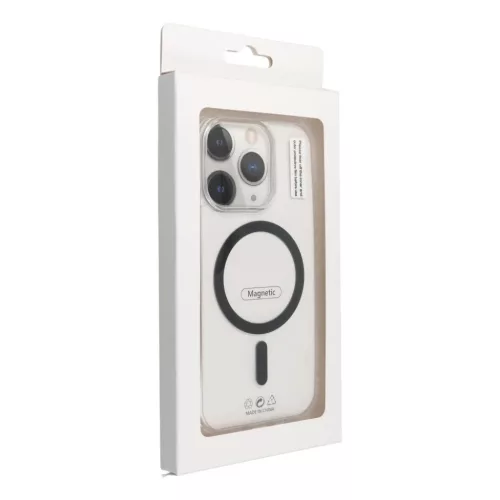  iPhone 17 Pro fekete Drop Glue Színes Gyűrűs Mag Cover tok (teljes-5903396405525 4 kép