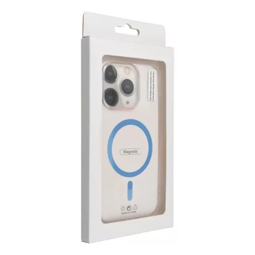  iPhone 17 Pro Max világoskék Drop Glue színes gyűrűs Mag Cover (-5903396405655 3 kép