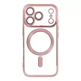    iPhone 17 Pro rózsaarany ELECTRO MAG COVER tok kompatibilis MagSafe-fel (teljes gyűrű)