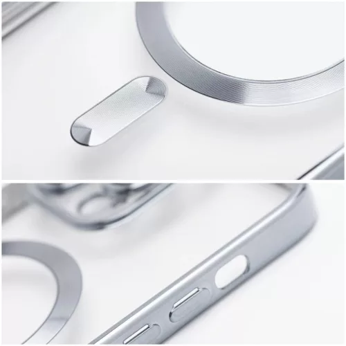  iPhone 17 Pro Ezüst ELECTRO MAG COVER tok, kompatibilis MagSafe-fel -5903396404986 3 kép