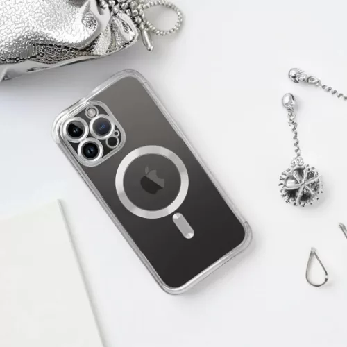  iPhone 17 Pro Ezüst ELECTRO MAG COVER tok, kompatibilis MagSafe-fel -5903396404986 7 kép