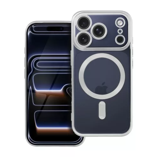  iPhone 17 Pro Ezüst ELECTRO MAG COVER tok, kompatibilis MagSafe-fel -5903396404986 9 kép