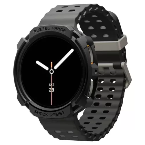  Samsung Galaxy Watch 8 (40 mm) Fekete Spigen Rugged Armor tok-8800283311365 3 kép