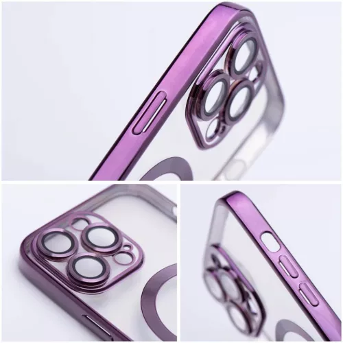  iPhone 17 Pro, sötét lila ELECTRO MAG COVER tok, MagSafe kompatibil-5903396405013 3 kép