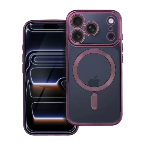  iPhone 17 Pro, sötét lila ELECTRO MAG COVER tok, MagSafe kompatibil-5903396405013 9 kép