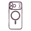  iPhone 17 Pro Max mély lila ELECTRO MAG COVER tok MagSafe kompatibilis (teljes gyűrű)