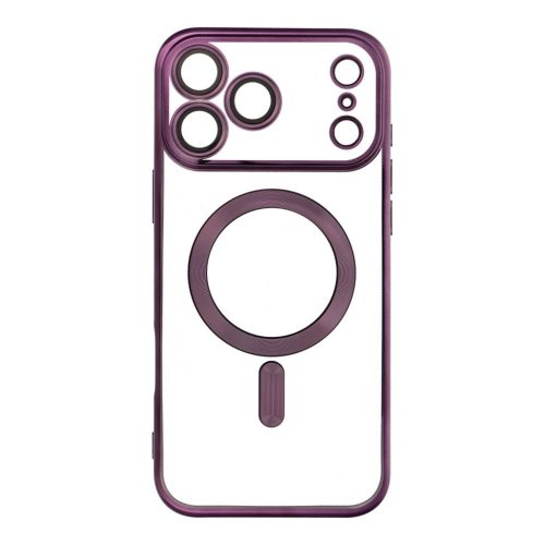 ELECTRO MAG COVER tok MagSafe kompatibilis IPHONE 17 Pro Max (teljes gyűrű) mély lila tok