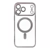  iPhone 17 Pro Max Szürke Titán ELECTRO MAG COVER tok MagSafe-kompatibilis (teljes gyűrű)
