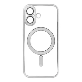    iPhone 17 Ezüst ELECTRO MAG COVER tok kompatibilis MagSafe-fel