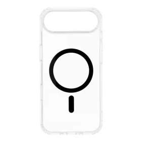    IPHONE 17 Air fekete Drop Glue Színes Gyűrűs Mag Tok MagSafe kompatibilis tok