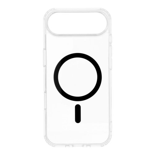 Drop Glue Színes Gyűrűs Mag Tok MagSafel kompatibilis IPHONE 17 Air fekete tok